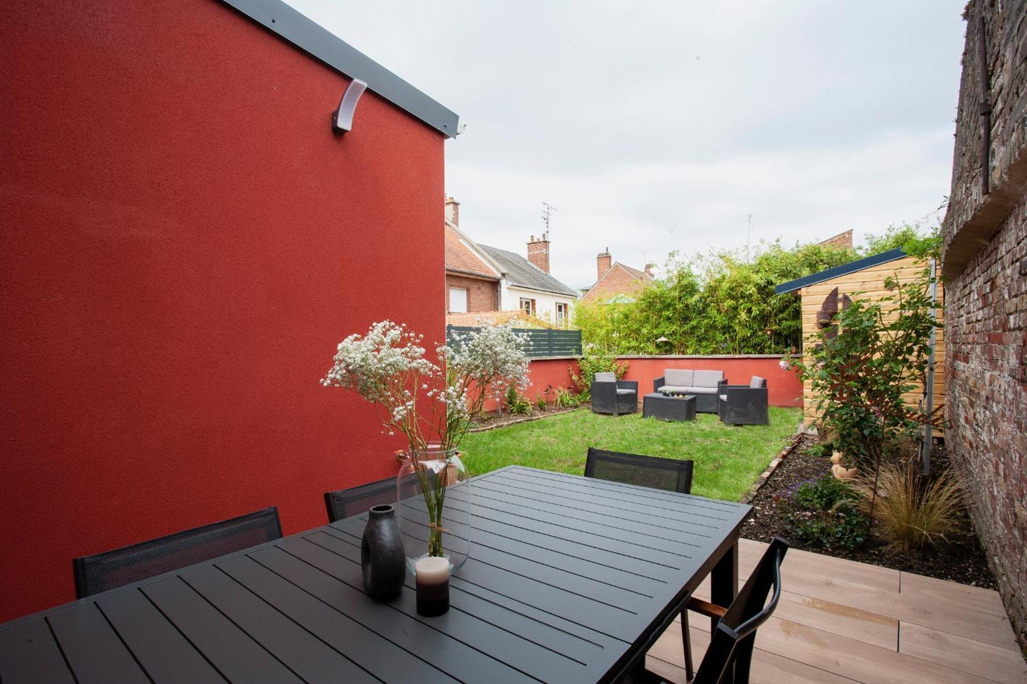 Appartement Les Jardins De Jules Verne - Cote Jardin Amiens Zewnętrze zdjęcie